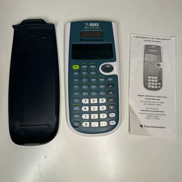 Texas Instruments TI-30XS MultiView Scientific Calculator TESTED WORKS - Picture 1 of 7